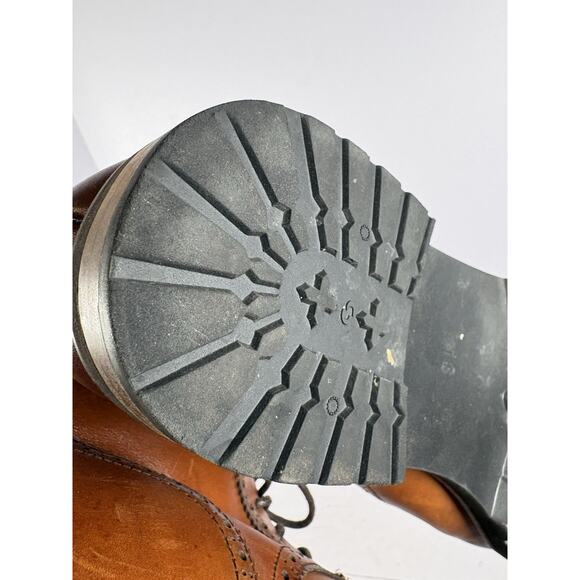 Jousen Mens Boots Premium Leather Cap Toe Casual Chukka Dress Boots Size 13 Men - Picture 5 of 9